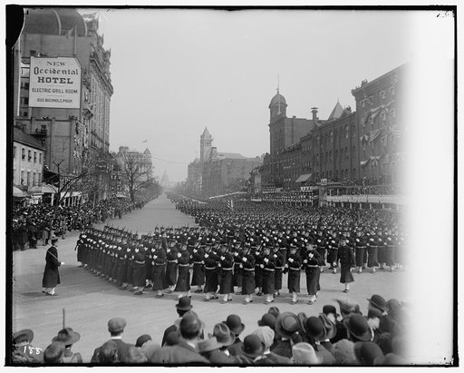 WILSON INAUGURAL PARADE