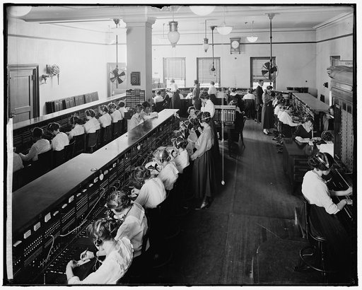 C & P TELEPHONE CO. SWITCHBOARDS