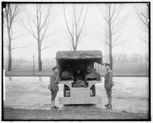 RED CROSS. AMBULANCES