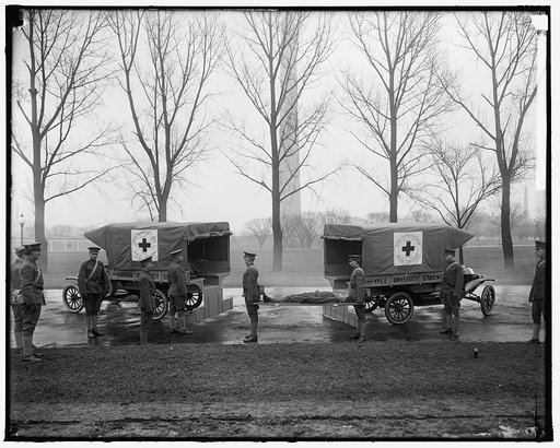 RED CROSS AMBULANCES