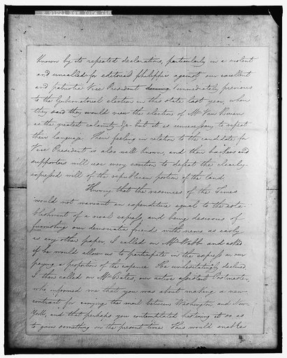 NEW YORK TIMES. 1835 LETTER