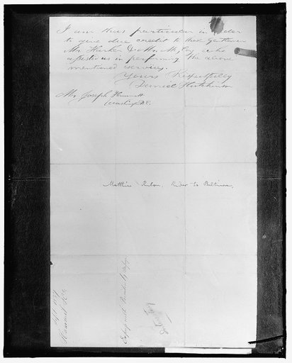 PHILADELPHIA PRESS. 1837 LETTER