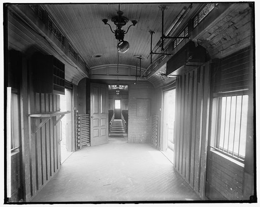 WASHINGTON & OLD DOMINION R.R. CAR INTERIOR