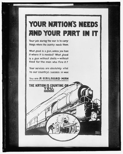 AMERICAN RAILWAY ASSOCIATION. POSTER