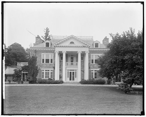 HUGHES, CHARLES E. HOME, EXTERIOR
