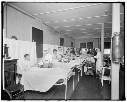RED CROSS ACTIVITIES AT WALTER REED