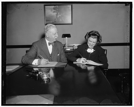 Phillips Lee Goldsborough & Miss Jean Shibler