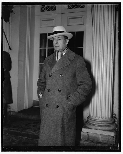 Man at White House, Washington, D.C.