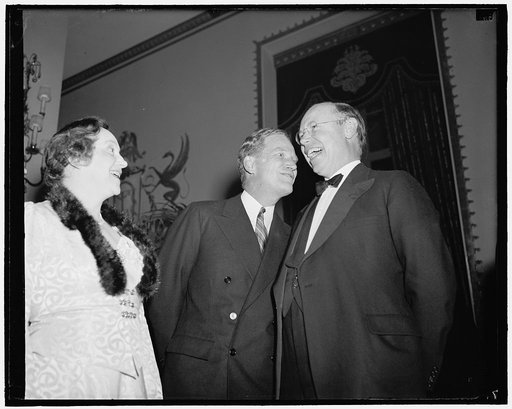 Sen. Robert Taft, John Hamilton, Mrs. Robert Taft