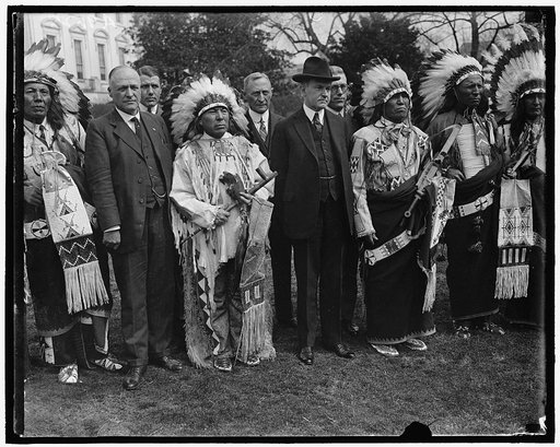 Coolidge w/Indians