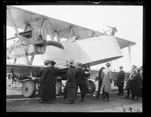 Group at airplane?