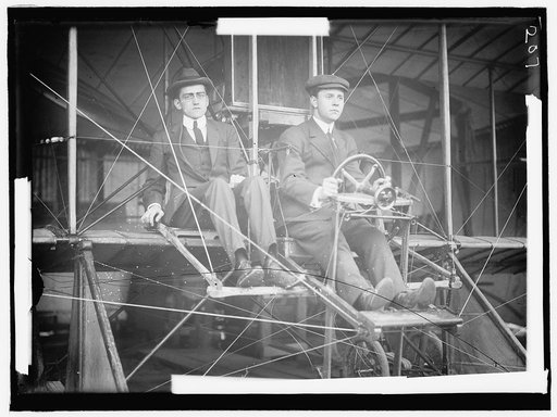 JANNUS, ANTHONY. FLIGHTS AND TESTS OF REX SMITH PLANE FLOWN BY JANNUS. THE PLANE WITH RUFUS R. BERMANN, WIRELESS OPERATOR, AND FRED AUBERT