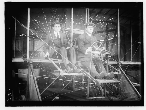 JANNUS, ANTHONY. FLIGHTS AND TESTS OF REX SMITH PLANE FLOWN BY JANNUS. THE PLANE WITH RUFUS R. BERMANN, WIRELESS OPERATOR, AND FRED AUBERT