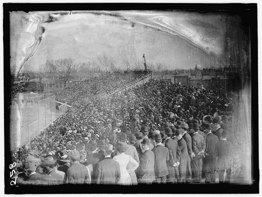 BASEBALL, PROFESSIONAL. VIEW DURING GAME