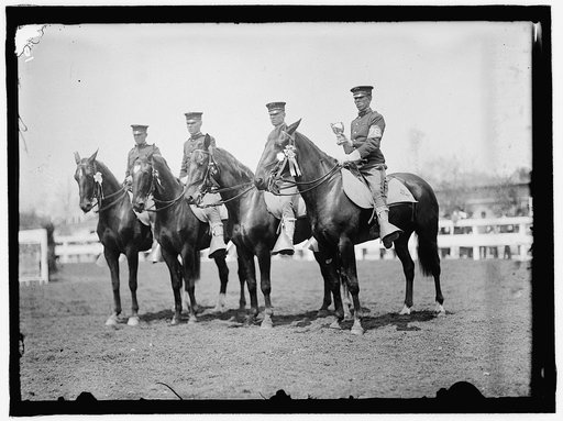 HORSE SHOWS. U.S. CAVALRY