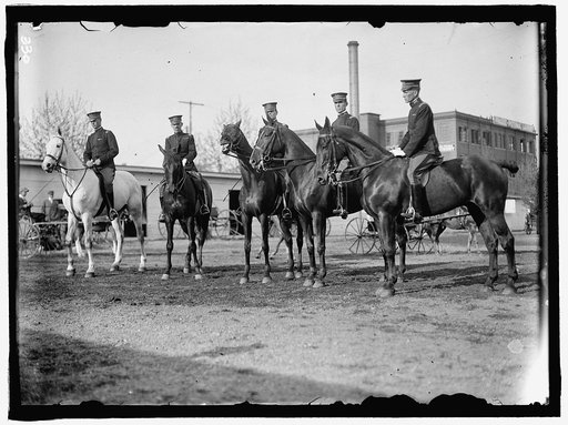 HORSE SHOWS, FORT MYER ARMY OFFICERS WHO TOOK PART IN LONDON AND STOCKHOLM HORSE SHOW