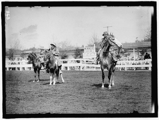HORSE SHOWS. CHILDREN AND PONIES