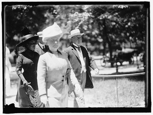 KNOX, PHILANDER CHASE. ATTORNEY GENERAL OF U.S., 1901-1904; SENATOR FROM PENNSYLVANIA, 1904-1909, 1917-1921; SECRETARY OF STATE, 1909-1913. WITH MRS. KNOX