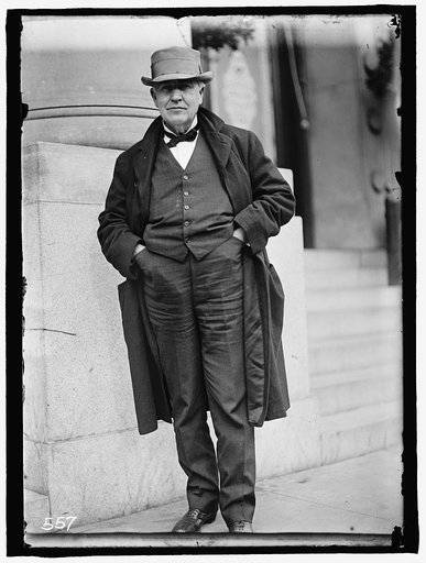 EDISON, THOMAS A.