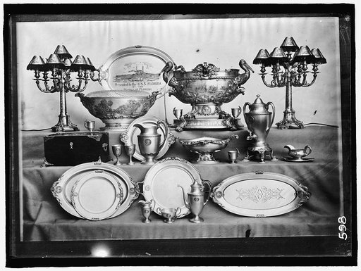 FLORIDA, U.S.S. SILVER BELONGING TO U.S.S. FLORIDA