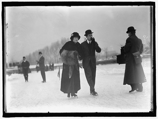 LEWIS, MRS. ARTHUR. SKATING