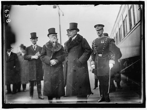 AMBASSADOR JAMES BRYCE; ARTHUR, THE DUKE OF CONNAUGHT; MAJ. BUTT
