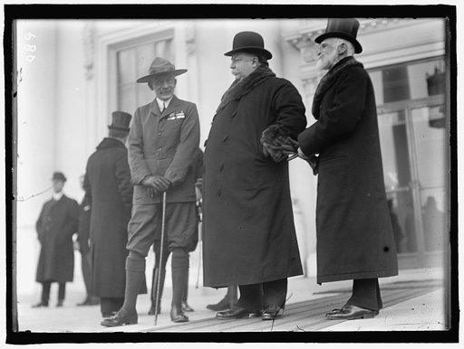TAFT, WILLIAM HOWARD. WITH SIR ROBERT BADEN-POWELL