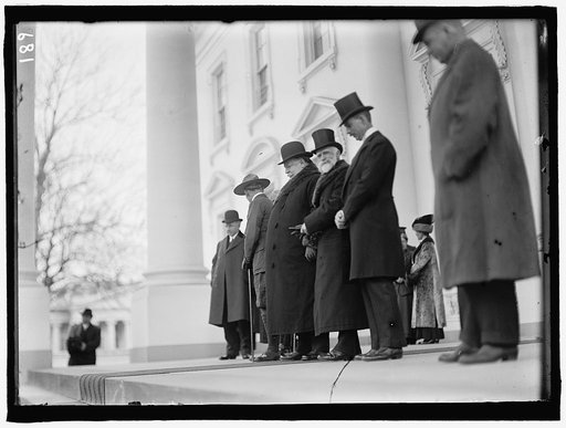 BOY SCOUTS. VISIT OF SIR ROBERT BADEN-POWELL TO D.C. C.H. LIVINGSTONE; BADEN-POWELL; TAFT; AMB. BRYCE; UNIDENTIFIED; JAMES SLOANE