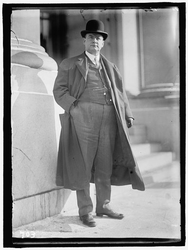 FOLK, JOSEPH WINGATE. GOVERNOR OF MISSOURI, 1905-1909; SOLICITOR OF STATE DEPARTMENT, 1913