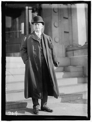 FOLK, JOSEPH WINGATE. GOVERNOR OF MISSOURI, 1905-1909; SOLICITOR OF STATE DEPARTMENT, 1913