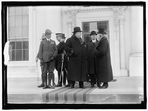 LIVINGSTONE, COLIN H. D.C. COMMANDER, BOY SCOUTS, BADEN-POWELL VISIT