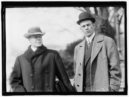 HELM, D.W., RIGHT, WITH H.G. RALSTON