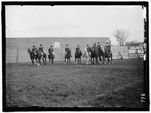 FOX HUNTERS IN NATIONAL CAPITAL HORSE SHOW