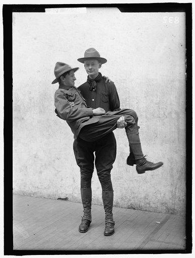 BOY SCOUTS TRAINING DEMONSTRATION