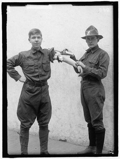 BOY SCOUTS TRAINING DEMONSTRATION