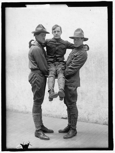 BOY SCOUTS TRAINING DEMONSTRATION