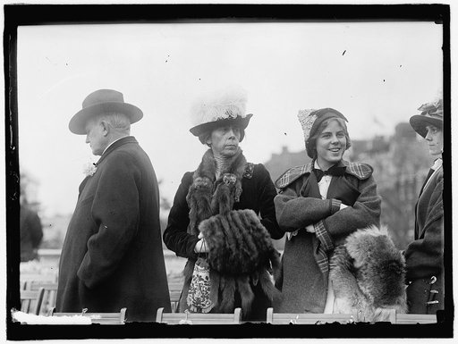 CLARK, GENEVIEVE. MARRIED JAMES THOMSON, 1915. WITH CHAMP CLARK AND MRS. CLARK