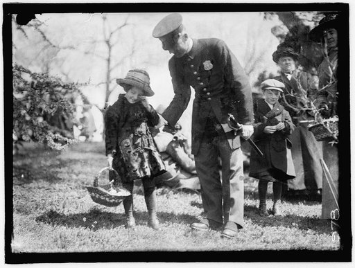 EASTER EGG ROLLING, WHITE HOUSE