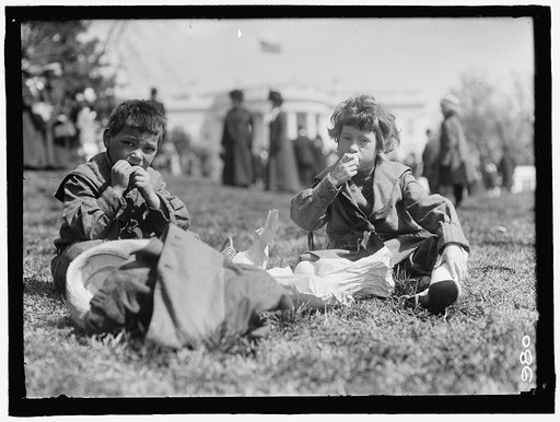 EASTER EGG ROLLING, WHITE HOUSE