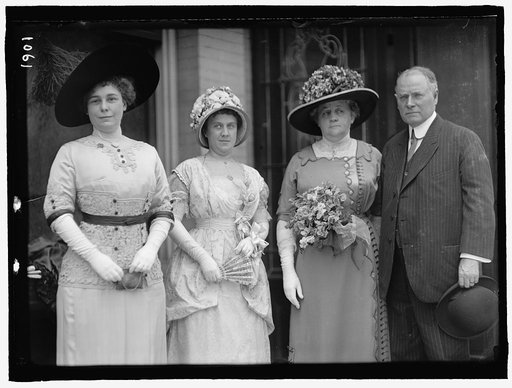 DOLLEY MADISON BREAKFAST. MRS. H.D. CLAYTON; MRS. BEDELL PARKER; MRS. W.J. BRYAN; NORMAN MACK