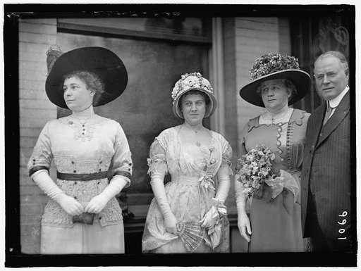 DOLLEY MADISON BREAKFAST. MRS. H.D. CLAYTON; MRS. BEDELL PARKER; MRS. W.J. BRYAN; NORMAN MACK