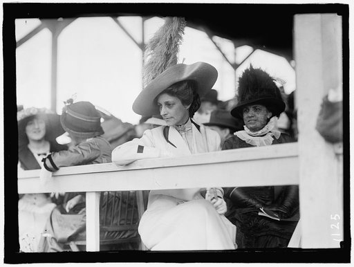 HORSE SHOWS. MRS. RIDGELY