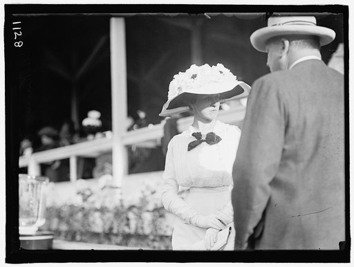 ELKINS, KATHARINE; MRS. WILLIAM F. HITT. HORSE SHOW