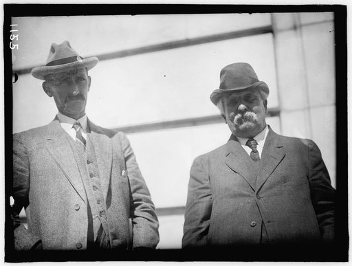 JONES, J.H. LEFT, WITH E.J. WILLIAMS