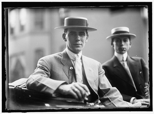 DEMOCRATIC NATIONAL CONVENTION. AT LEFT, BENNETT CLARK, SON OF CHAMP CLARK