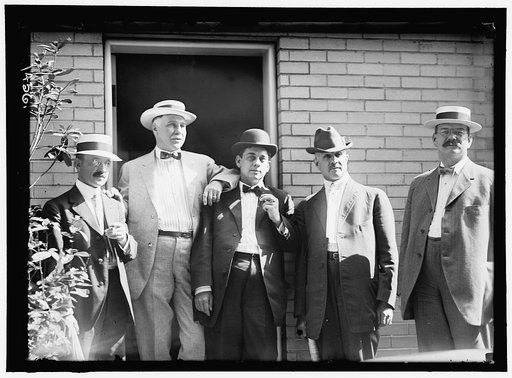 DEMOCRATIC NATIONAL CONVENTION. WILLIAM MOORE; THOMAS E. TAGGART; REP. KORBLEY OF MISSOURI; W.L. KISSELL; ANDREW WAHL