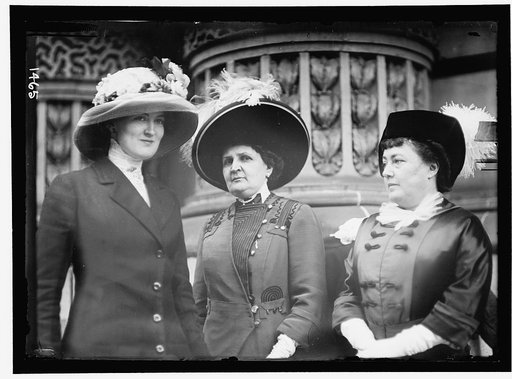DEMOCRATIC NATIONAL CONVENTION. MISS RUBY TUCKER OF ARKANSAS; MRS. THOMAS TAGGART OF INDIANA; MRS. NORMAN MACK OF NEW YORK