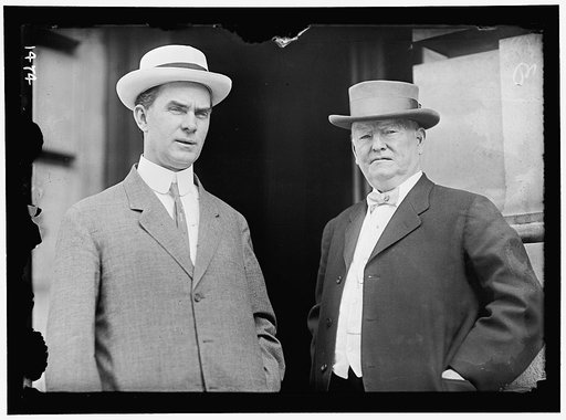DEMOCRATIC NATIONAL CONVENTION. HENRY, ROBERT LEE, REP. FROM TEXAS AND JOHNSTON, COL. R.M., SENATOR FROM TEXAS