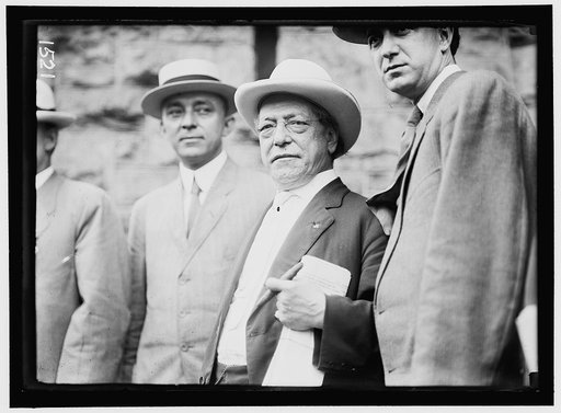 DEMOCRATIC NATIONAL CONVENTION. GEORGE HORNING OF D.C. AND SAMUEL GOMPERS