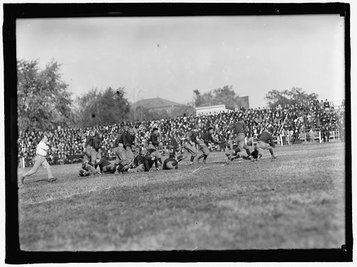 FOOTBALL. GEORGETOWN-CARLISLE GAME; GLENN WARNER